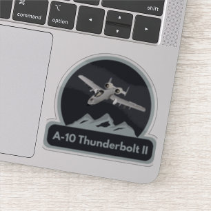 Amerikanska A-10 Warthog Jet-flygplan Klistermärken