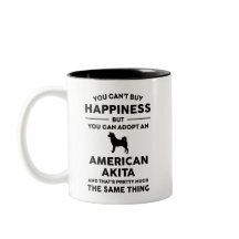 Amerikanska Akita Adoption Happiness