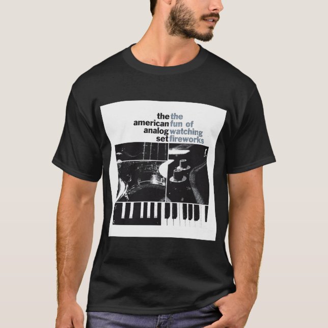 Amerikanska analogen Set Sten Band T Shirt (Framsida)
