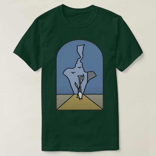Amerikanska Aquarium börjar med dig T Shirt (Design framsida)