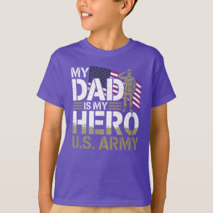Amerikanska arméns barn - Min Pappa är min Hero T Shirt