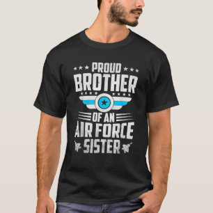 Amerikanska arméns stolta bror till en flygvapnets t shirt
