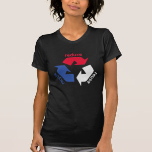 Amerikanska Återvinnan Tee
