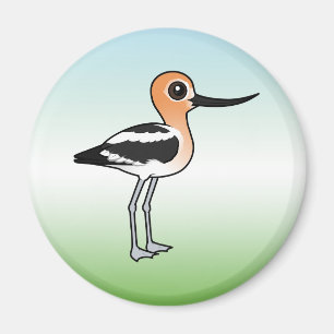 Amerikanska Avocet Magnet