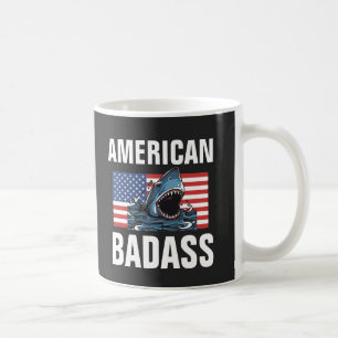 AMERIKANSKA BADASS PATRIOT COFFEE MUGG KOPP