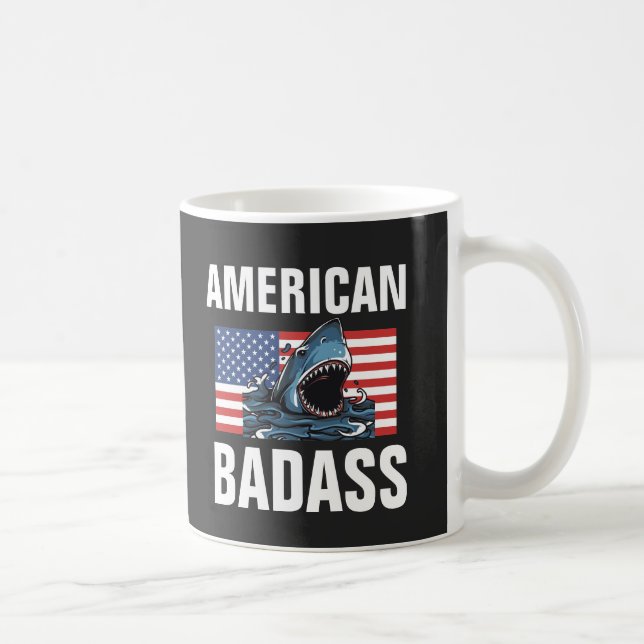 AMERIKANSKA BADASS PATRIOT COFFEE MUGG KOPP (Höger)