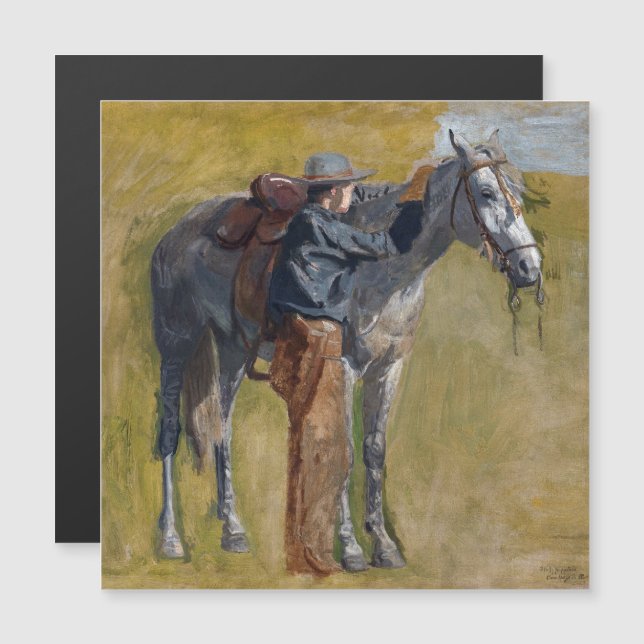 Amerikanska Badlands: Cowboy från det gamla väster (Fram/baksida)