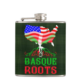 Amerikanska baskiska rötter Hip-kolv Fickplunta