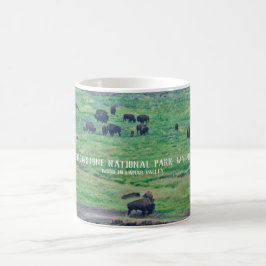 Amerikanska bison kaffemugg