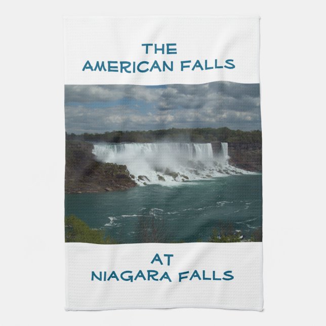 Amerikanska boxar i Niagara Falls Kökshandduk (Vertikal)