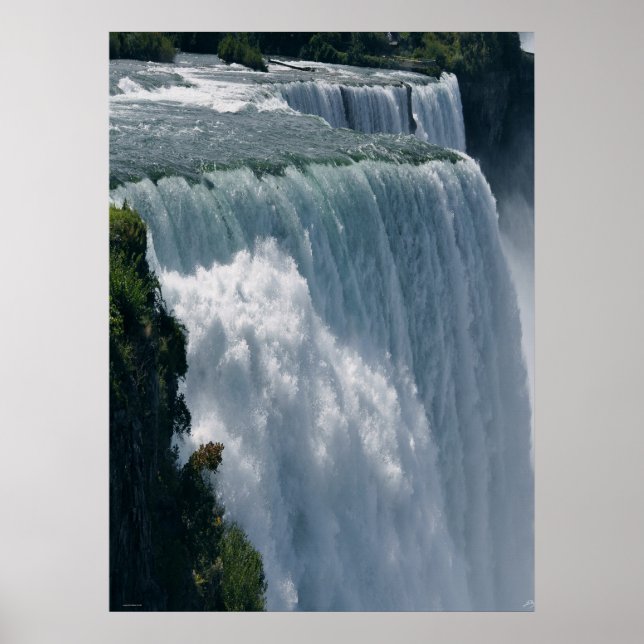 Amerikanska boxar på Niagara Falls Photo Poster (Framsidan)
