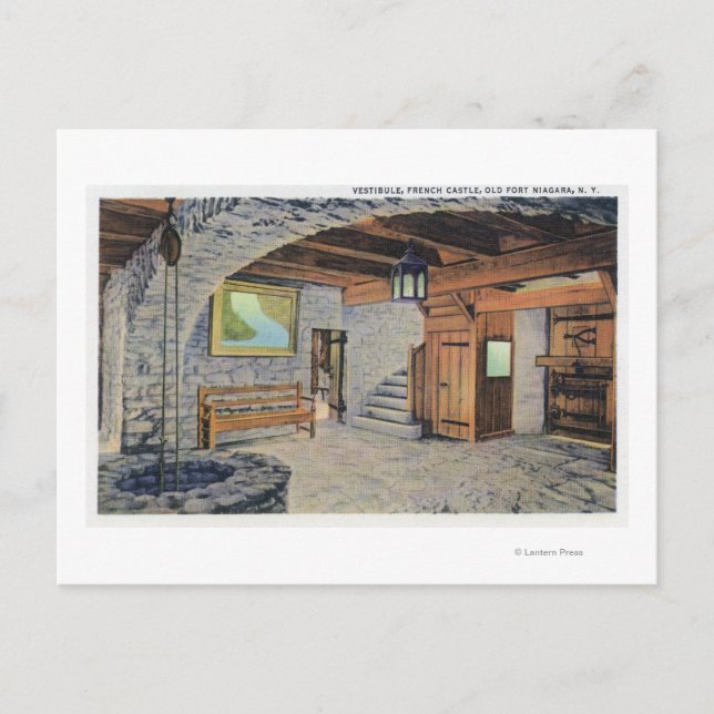 Amerikanska, brittiska och Fransk Flaggor Vykort (Framsida)