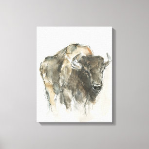 Amerikanska Buffalo I Canvastryck