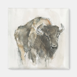 Amerikanska Buffalo I Magnet