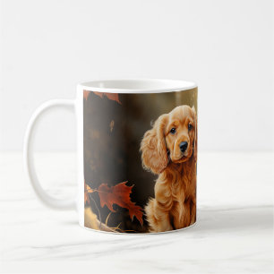 Amerikanska Cocker Spanska valpar Kaffemugg