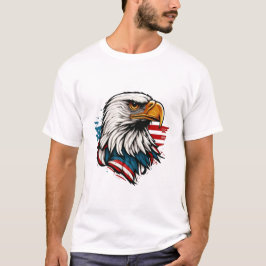 Amerikanska dagen t shirt