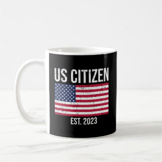 Amerikanska Dekorationen "New Usa Citizen" Kaffemugg
