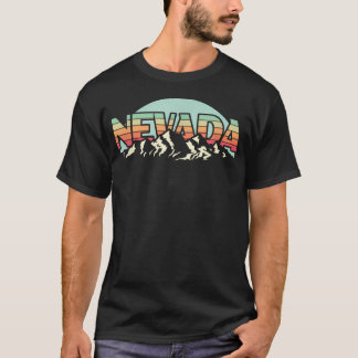 Amerikanska delstaten Nevada - Vintage natur i ber T Shirt
