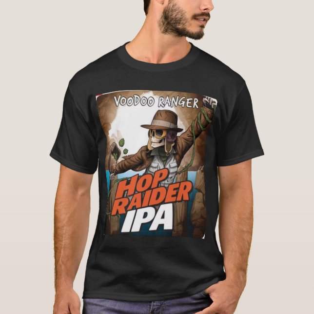 Amerikanska-Dimma-IPA-Voodoo-Skogsvaktare-Beer T-S T Shirt (Framsida)