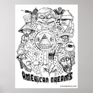 Amerikanska Dreams poster
