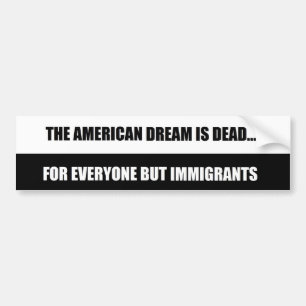 Amerikanska drömmenklistermärke bildekal