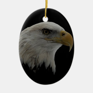 Amerikanska Eagle Leader Motivational Julgransprydnad Keramik