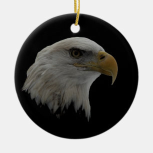 Amerikanska Eagle Leader Motivational Julgransprydnad Keramik