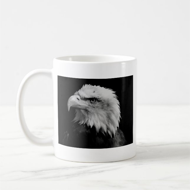 Amerikanska Eagle Leader Motivational Kaffemugg (Vänster)