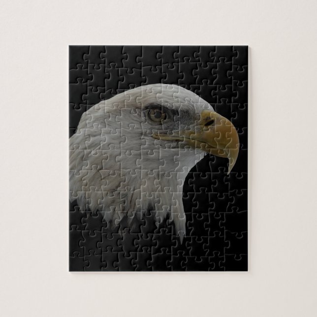 Amerikanska Eagle Leader Motivational Pussel (Vertikal)