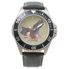 Amerikanska Eagle med Kor Armbandsur