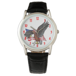 Amerikanska Eagle med Kor Armbandsur