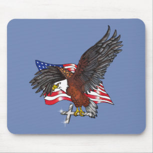Amerikanska Eagle med Kor Musmatta