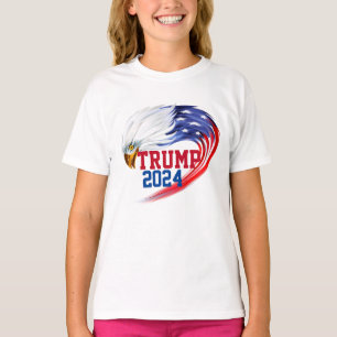 Amerikanska Eagle Trump 2024 T Shirt