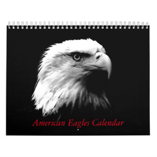 Amerikanska Eagles Kalender