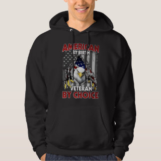 Amerikanska efter fågelveteran efter Choice Eagle Hoodie