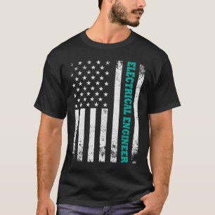 Amerikanska elektriska ingenjör t shirt