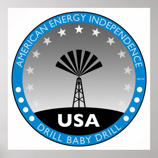 Amerikanska energioberoende poster (Framsidan)