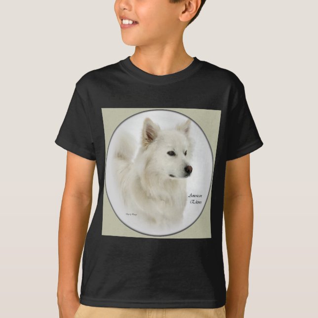 Amerikanska eskimo Hund Art-presenter Tröja (Framsida)
