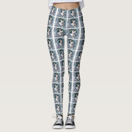 Amerikanska eskimo-Hund jul Leggings