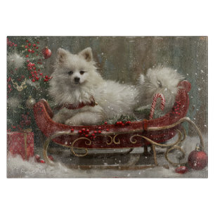 Amerikanska eskimo-Hund julfesten