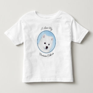 Amerikanska eskimo-Hund - Original Hund Art T Shirt