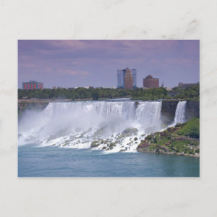 Amerikanska Falls och Beyond på Niagara Vykort