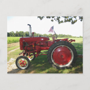 Amerikanska Farmer-vykort Vykort