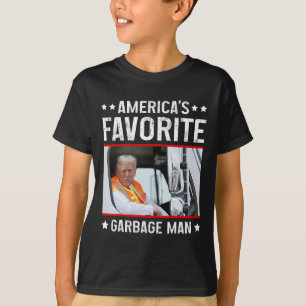 Amerikanska Favorite Sopor Man Funny Trump Sopor T Shirt