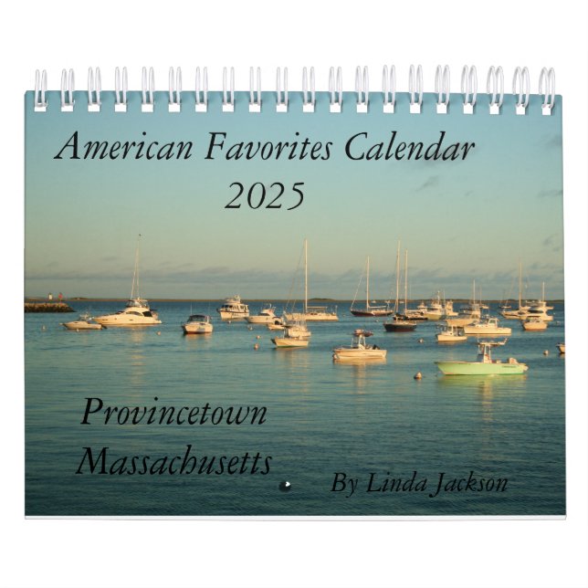 Amerikanska favoriter 2025-kalender kalender (Omslag)
