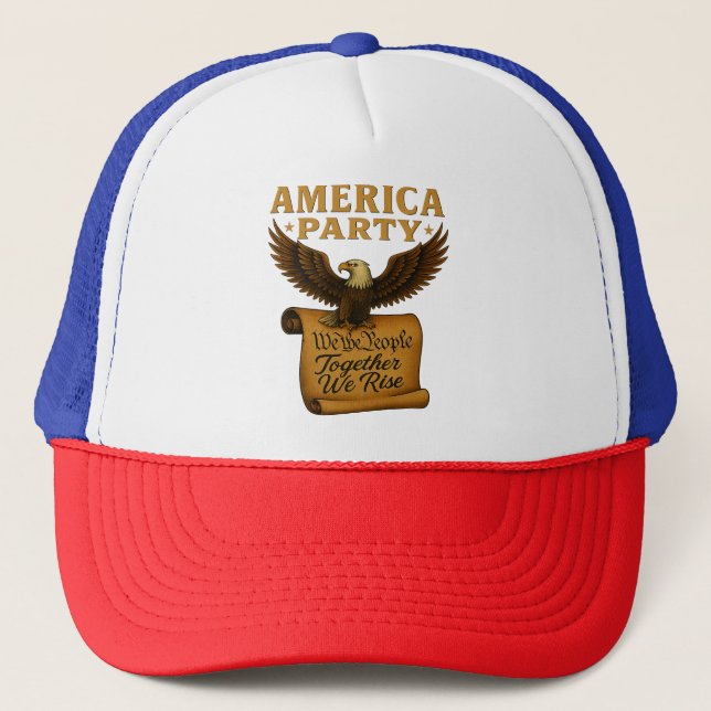 Amerikanska fest keps (Framsida)