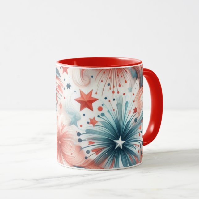 Amerikanska firater mugg (Framsida höger)