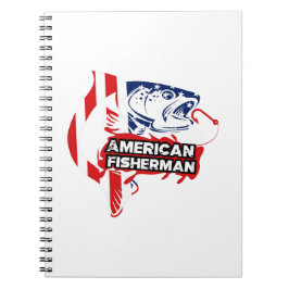 Amerikanska fiskare anteckningsbok