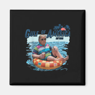 Amerikanska FLA 2025-amerikanska Vintagen Bukt Magnet