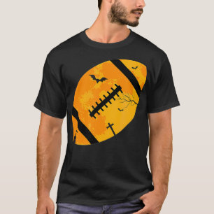 Amerikanska Fladdermöss i Football Halloween Costu T Shirt